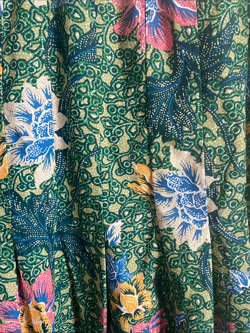 Anthropologie - Zosime Green Floral Halter Maxi Dress - Picture 4 of 6